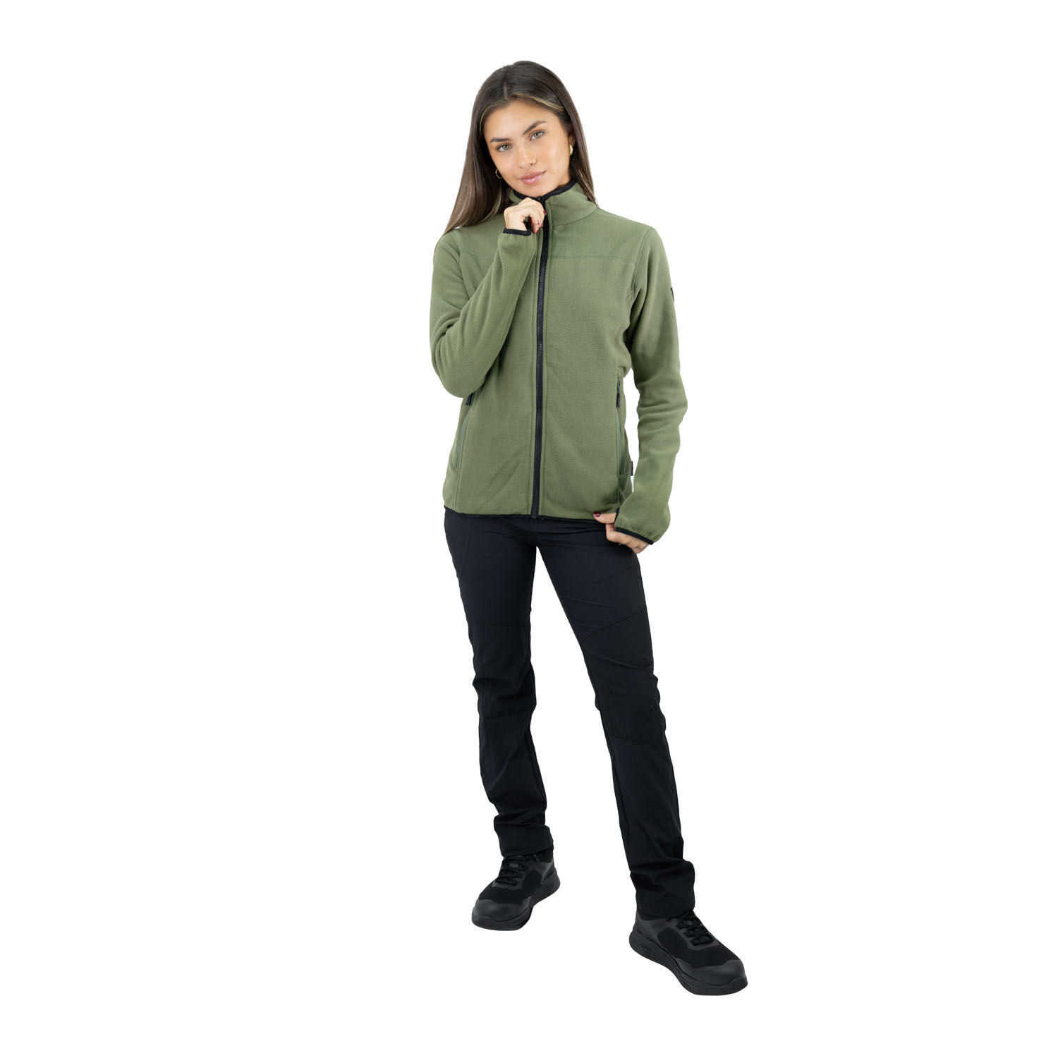 Parka Desmontable Hw Reno 3 En 1 Verde Oliva Mujer image number 5.0